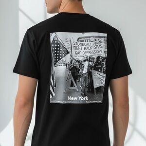 The Stonewall Inn Historic Pride T-Shirt - Black - Size Large - Authentic NYC